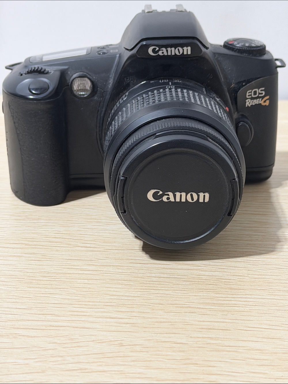 Canon Black EOS Rebel G DSLR with Interchangeable Lens